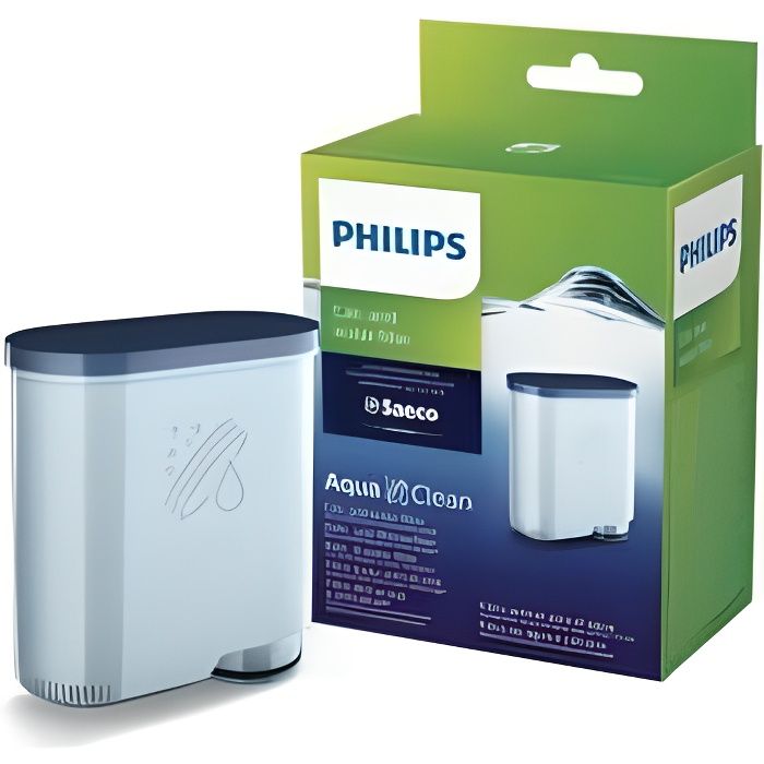 Filtre a eau et a calcaire AquaClean pour machine Espresso PHILIPS CA6903/10