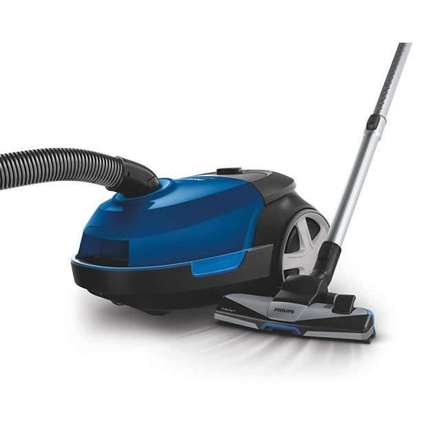 PHILIPS FC8575/09 Aspirateur avec sac Performer Active - 900W - 77 dB - 4l de réservoir - Bleu foncé