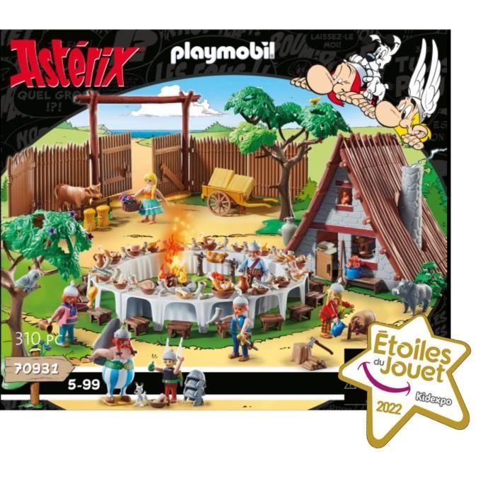 PLAYMOBIL - 70931 - Astérix : Le banquet du village