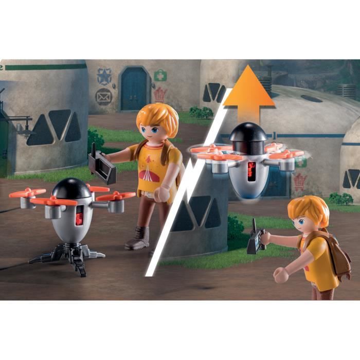 PLAYMOBIL - 71081 - Dragons Nine Realms: Thunder & Tom