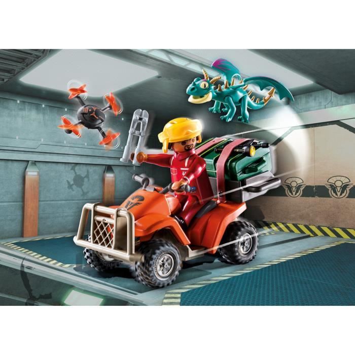 PLAYMOBIL - 71085 - Dragons Nine Realms: Icaris Quad - Multicolore - Pour Enfant de 4 ans et plus