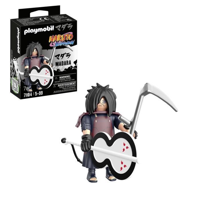 PLAYMOBIL 71104 Madara Figurine, Naruto Shippuden, 8 pieces