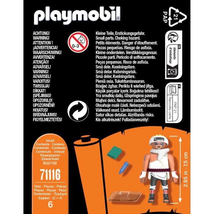 PLAYMOBIL - Naruto Shippuden - Killer B - Figurine avec accessoires - Jouet pour enfant a partir de 5 ans