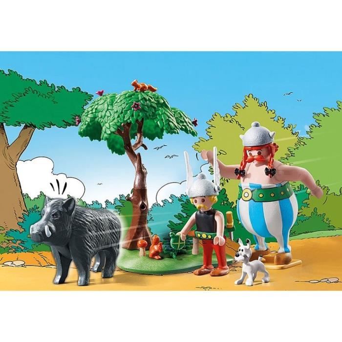 PLAYMOBIL - 71160 - Astérix : La chasse au sanglier