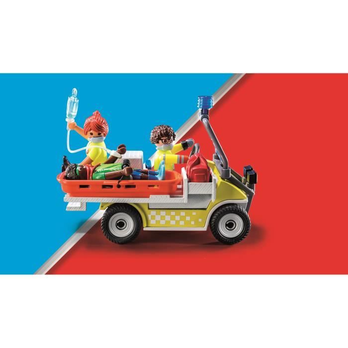 PLAYMOBIL 71204 Véhicule de secours, City Action Les Secouristes, Des 4 ans