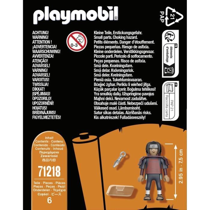 PLAYMOBIL 71218 Hashirama - Naruto Shippuden - Des 5 ans