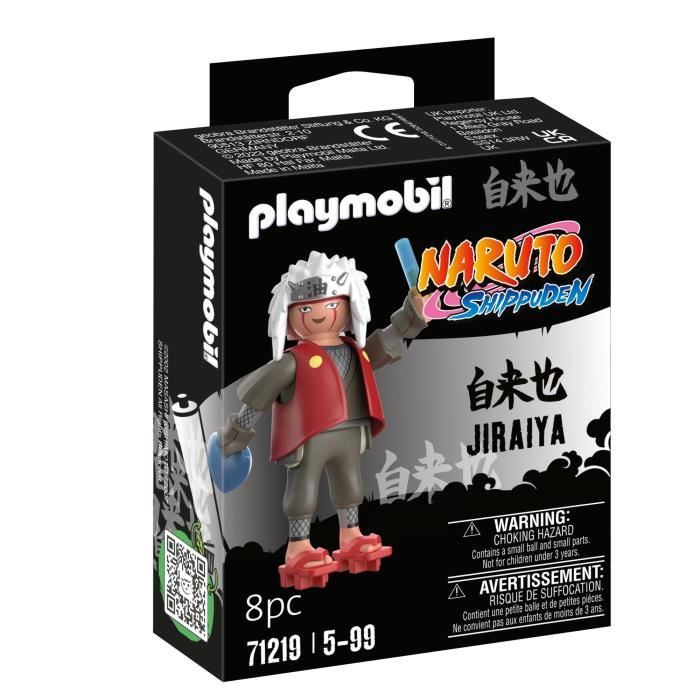 PLAYMOBIL 71219 Jiraya - Naruto Shippuden - Des 5 ans