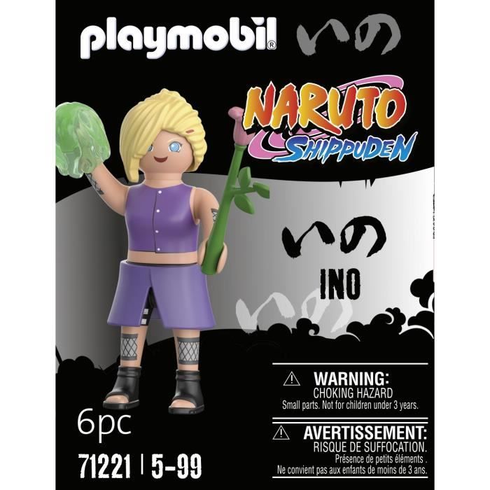 PLAYMOBIL 71221 Ino - Naruto Shippuden - Des 5 ans