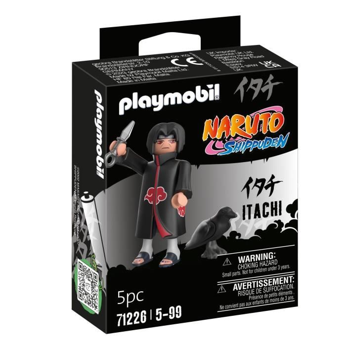 PLAYMOBIL 71226 Itachi Akatsuki - Naruto Shippuden - Des 5 ans