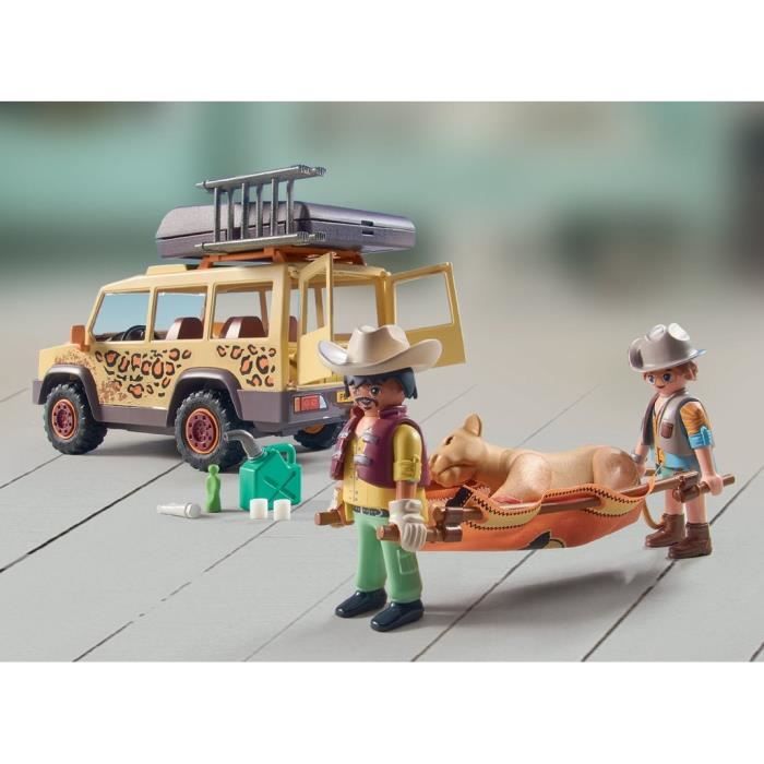 PLAYMOBIL - 71293 - Wiltopia - Explorateurs avec véhicule tout terrain - 98 pieces