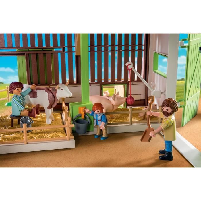 PLAYMOBIL 71304 Ferme avec panneaux solaires, Country La vie a la ferme, 182 pieces, Des 4 ans