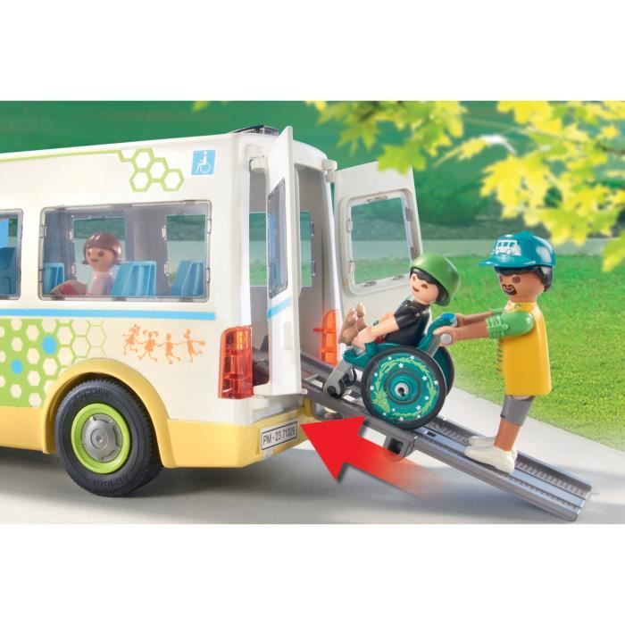 PLAYMOBIL 71329 Bus scolaire- City Life - L'école - Aimer apprendre Univers scolaire