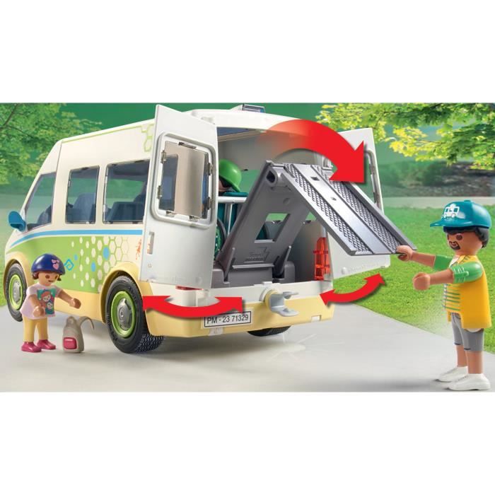 PLAYMOBIL 71329 Bus scolaire- City Life - L'école - Aimer apprendre Univers scolaire