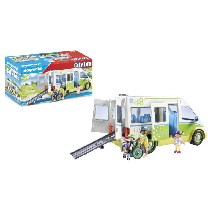 PLAYMOBIL 71329 Bus scolaire- City Life - L'école - Aimer apprendre Univers scolaire