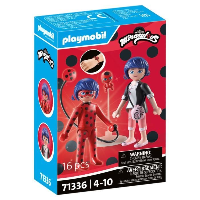 PLAYMOBIL 71336 Miraculous : Marinette  & Ladybug