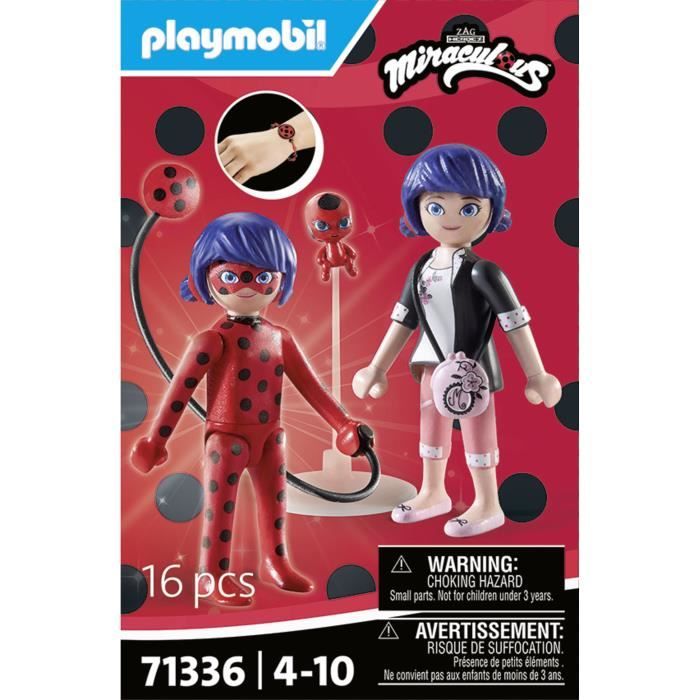 PLAYMOBIL 71336 Miraculous : Marinette  & Ladybug