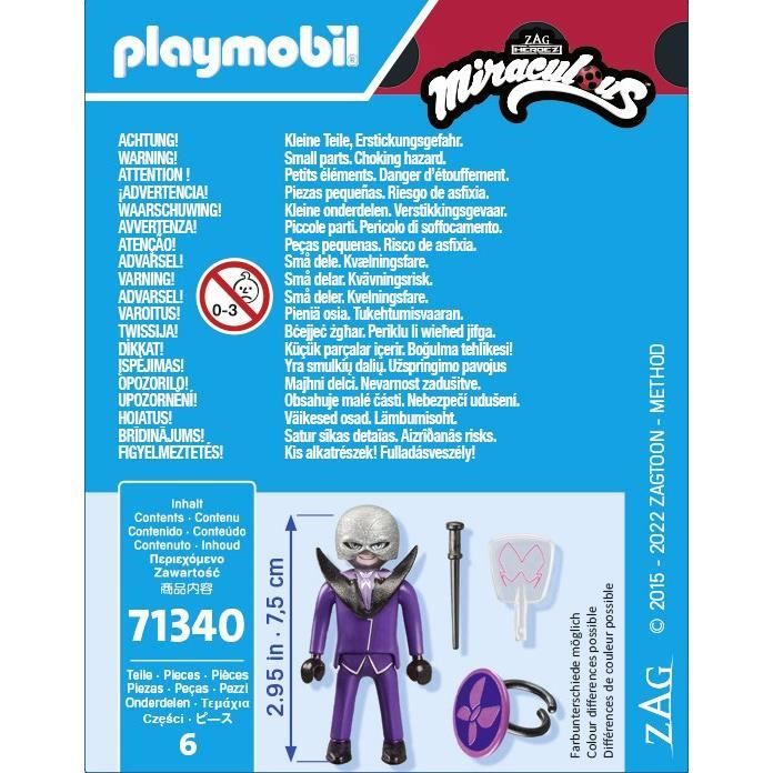 PLAYMOBIL 71340 Miraculous : Papillon