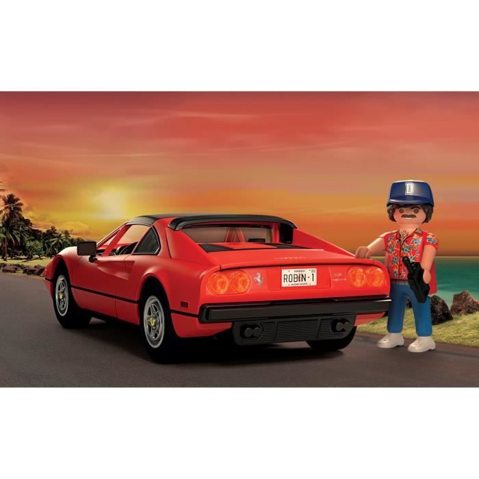 PLAYMOBIL 71343 Magnum Ferrari 308GT, Voiture de collection, Classic Cars, 48 pieces