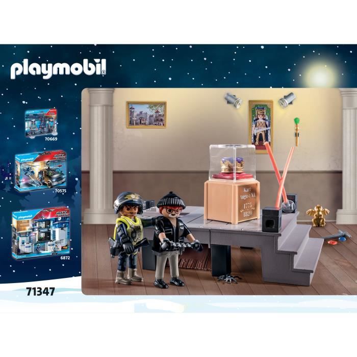 Calendrier de l'Avent PLAYMOBIL - Police - La magie de Noël - 24 cases a ouvrir