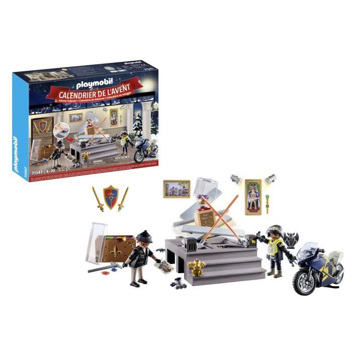 Calendrier de l'Avent PLAYMOBIL - Police - La magie de Noël - 24 cases a ouvrir