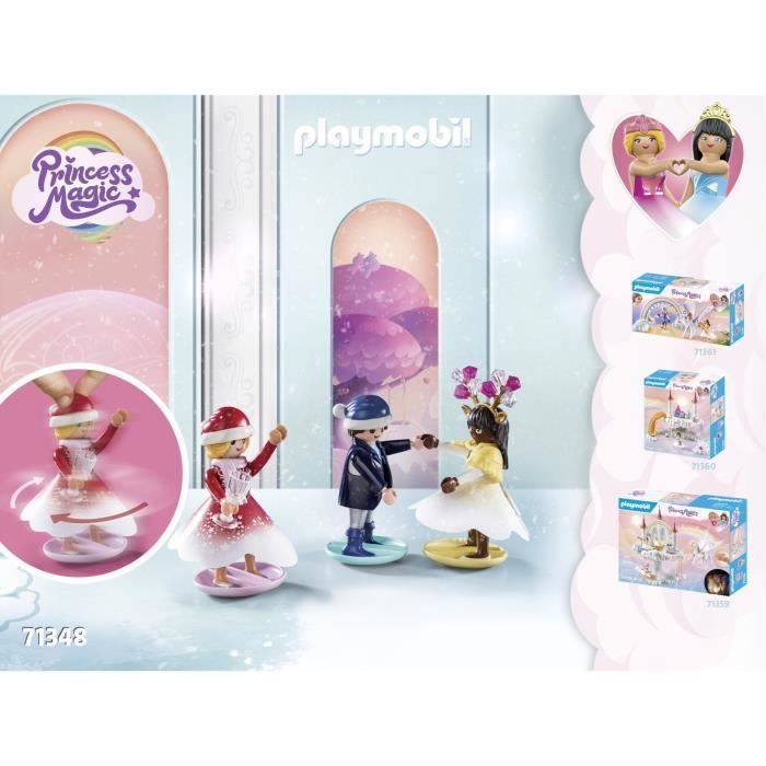 Calendrier de l'Avent PLAYMOBIL - Arc-en-ciel - La magie de Noël - 24 cases a ouvrir