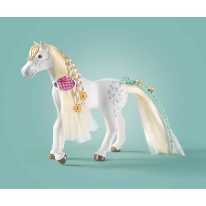 PLAYMOBIL 71354 Isabella & Lioness aire de lavage - Horses of Waterfall - Des 5 ans - Enfant - 86 pieces