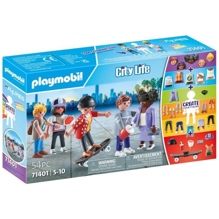 PLAYMOBIL 71401 My Figures : Personnages contemporains - City Life - Des 5 ans