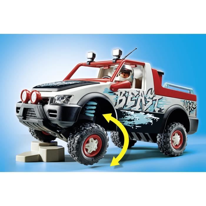 PLAYMOBIL 71430 Voiture de rallye - City Life - Avec personnage et véhicule tout-terrain - 74 pieces - Des 4 ans