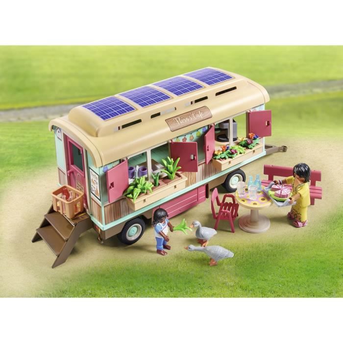 PLAYMOBIL 71441 Roulotte café boutique, Country La vie a la ferme, Des 4 ans