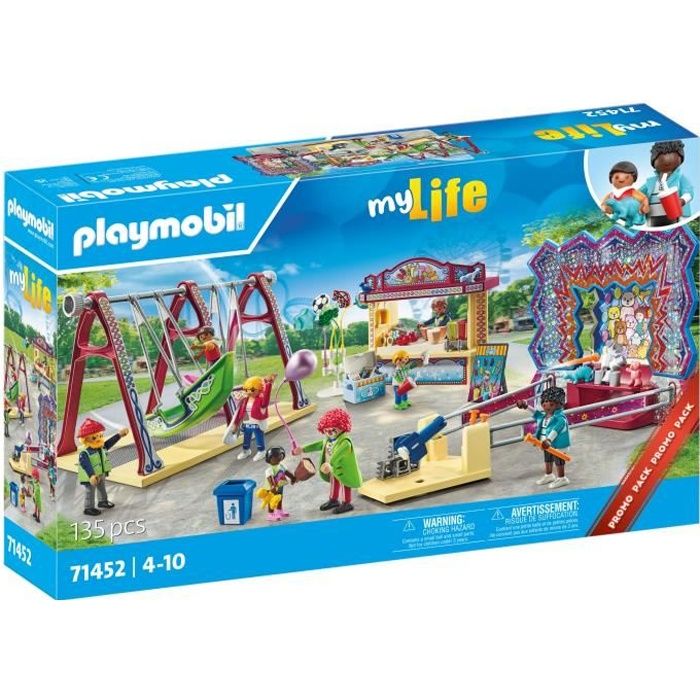 PLAYMOBIL 71452 Parc d'attraction - My Life - Des 4 ans