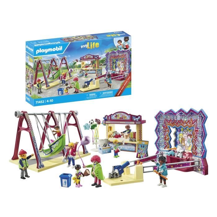 PLAYMOBIL 71452 Parc d'attraction - My Life - Des 4 ans