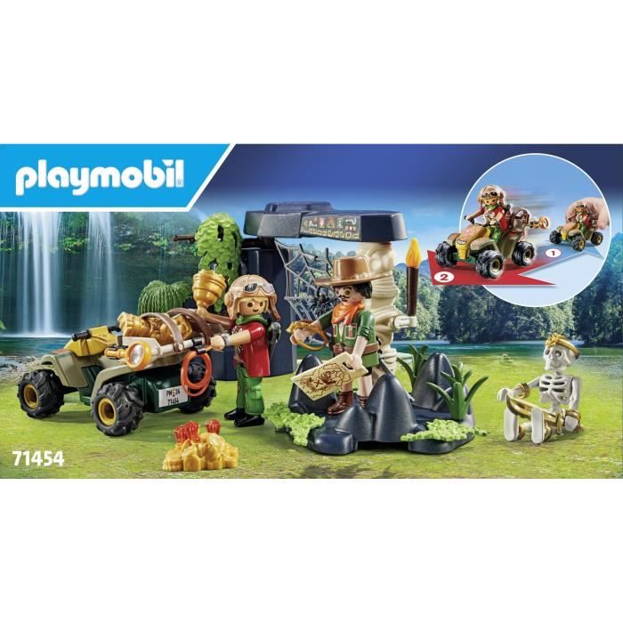 PLAYMOBIL 71454 - Explorateurs et ruine de la jungle - Sports & Action - Des 4 ans