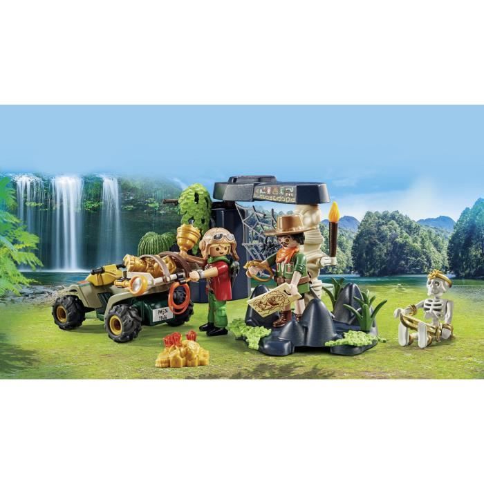 PLAYMOBIL 71454 - Explorateurs et ruine de la jungle - Sports & Action - Des 4 ans