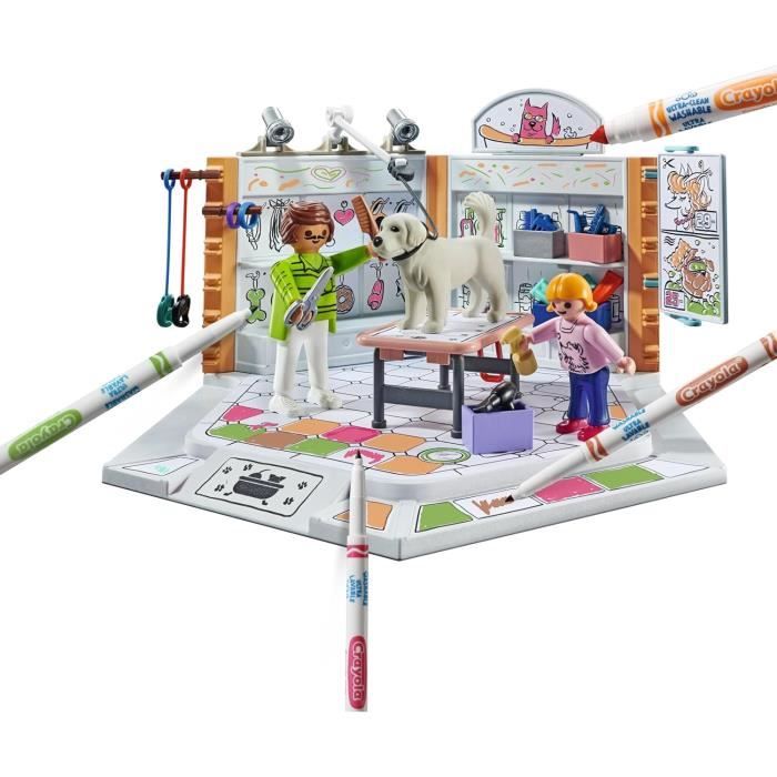 PLAYMOBIL - 71514 - Salon de toilettage