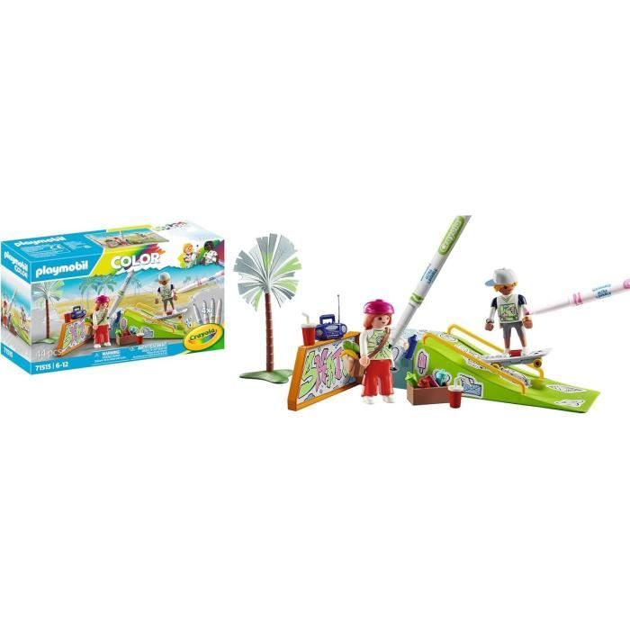 PLAYMOBIL - 71515 - Skateurs avec rampe