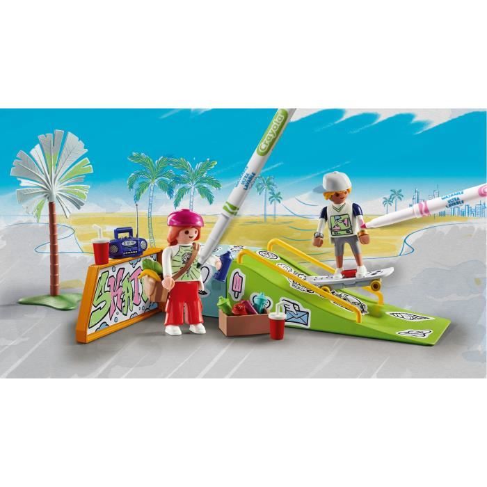 PLAYMOBIL - 71515 - Skateurs avec rampe