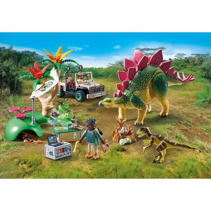 PLAYMOBIL 71523 Campement des explorateurs dinosaures