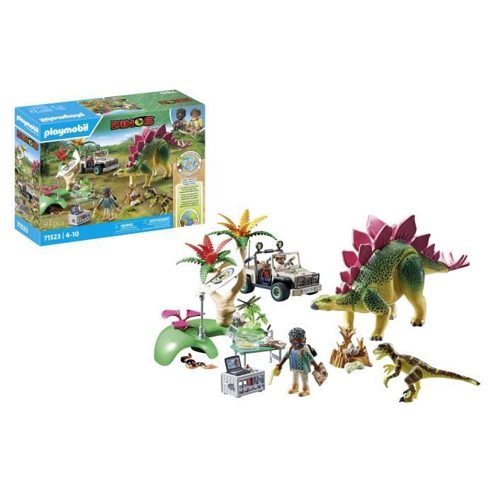 PLAYMOBIL 71523 Campement des explorateurs dinosaures