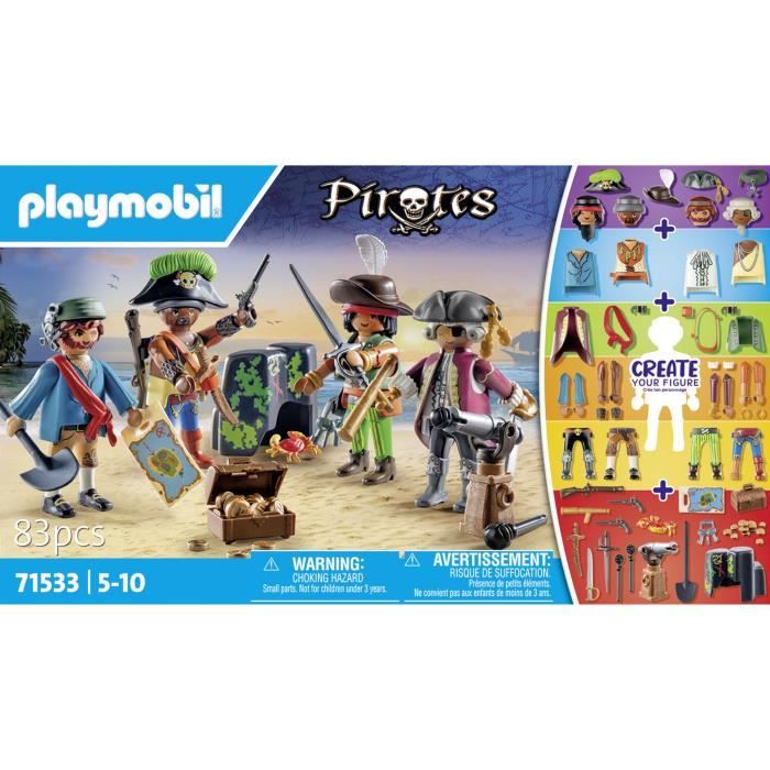 PLAYMOBIL 71533 My Figures : Pirates