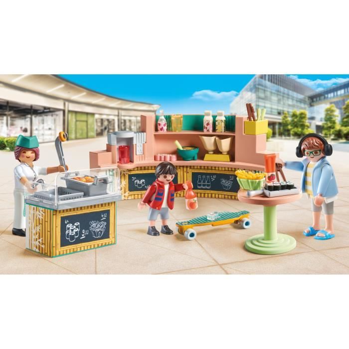 PLAYMOBIL 71538 Stand de restauration rapide - My Life