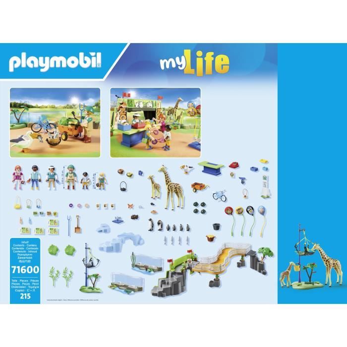 PLAYMOBIL - 71600 - Parc animalier