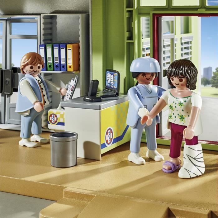 PLAYMOBIL - 71615 - Hôpital aménagé