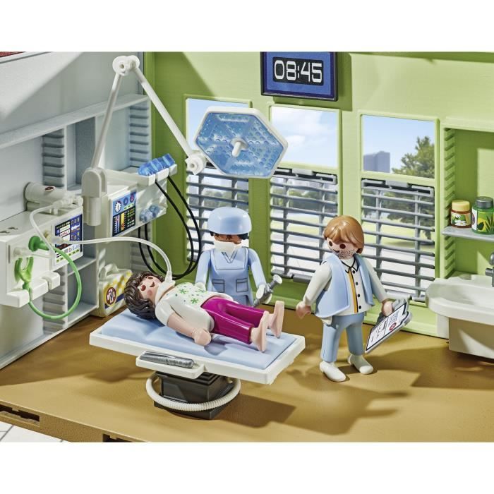 PLAYMOBIL - 71615 - Hôpital aménagé