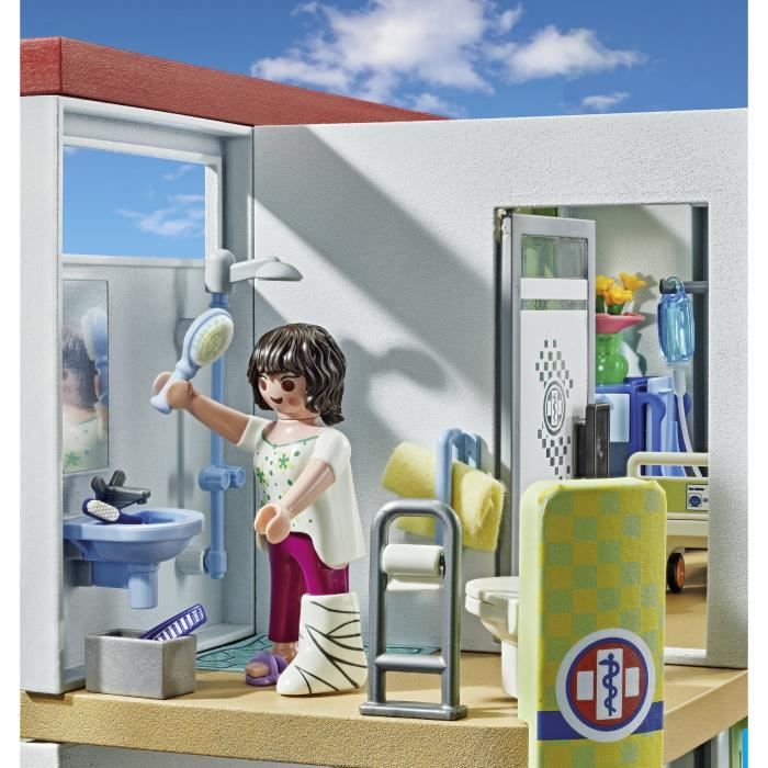 PLAYMOBIL - 71615 - Hôpital aménagé