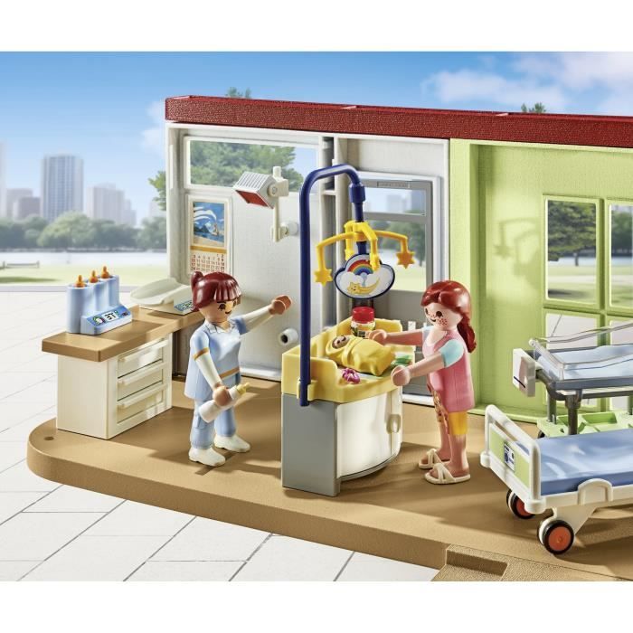 PLAYMOBIL - 71616 - Chambre de maternité