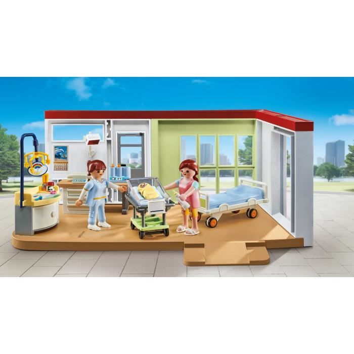 PLAYMOBIL - 71616 - Chambre de maternité