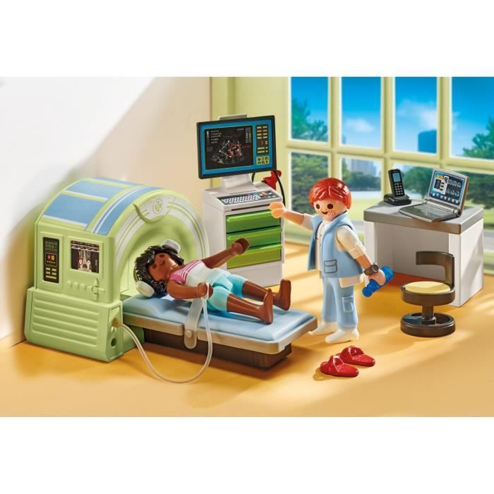 PLAYMOBIL - 71618 - Scanner médical patiente