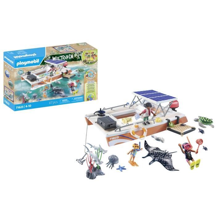 PLAYMOBIL - 71623 - Bateau de surveillance