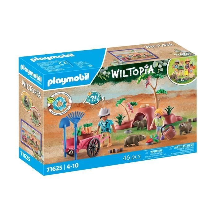 PLAYMOBIL - 71625 - Terriers de wombats