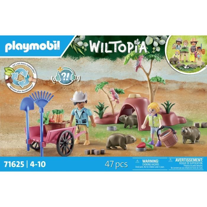 PLAYMOBIL - 71625 - Terriers de wombats